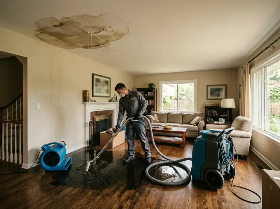 attic-pipe-burst-ceiling-drip-008 — frequently asked questions, Water Damage Restoration & Carpet Care in Pearisburg, VA